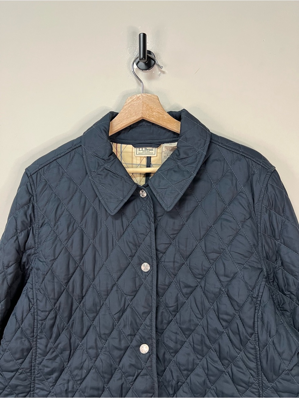L.L. Bean Quilted Riding Jacket - Picture 2 of 7